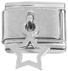 CT7296 Star Dangle Italian Charm