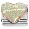 CT7372 Twenty Fifth Anniversary 25th Italian Charm