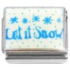 CT7391 Let it Snow White Italian Charm