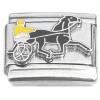 CT7442 Harness Racing Horse Italian Charms