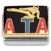 CT7448 Martial Arts A T A Italian Charms