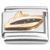 CT7466 Speed Boat Riding Italian Charms