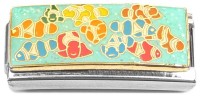 CT7480 Colorful Tropical Fish Swimming Superlink Italian Charm