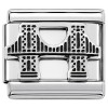 CT7633 New York Brooklyn Bridge Italian Charm
