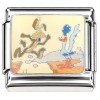 CT7671 Coyote Roadrunner Italian Charm