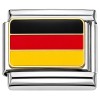 CT7785 Cute Germany Flag Italian Charm