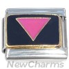 CT8014 Pride Pink Triangle Italian Charm