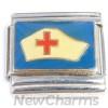 CT8031 Medical Nurse Hat Blue Italian Charm