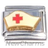 CT8032 Medical Nurse Hat Italian Charm