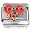 CT8036 Daughter in Law Red Heart Italian Charm