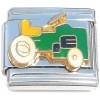 CT8077 Big Green Tractor Yellow Seat Italian Charm