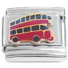 CT8130 Double Decker Red Bus Italian Charm