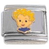 CT8145 Cute Blonde Kid Italian Charm