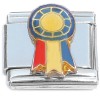 CT8151 Award Ribbon Red White Blue Italian Charm