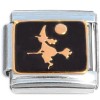 CT8154 Witch Moon Black Italian Charm