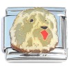 CT8169 English Sheepdog Puppy Dog Italian Charm