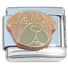 CT8173 Shar Pei Puppy Dog Italian Charm