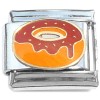 CT8259 Cute Donut Chocolate Sauce Italian Charm