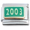 CT8275 Year 2003 Green Italian Charm