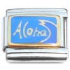 CT8282 Aloha Blue Ocean Wave Italian Charm