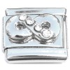 CT8349 Infinity Sign Forever Bling Italian Charm