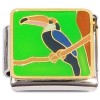 CT8624 Colorful Bird Tropical Toucan Italian Charm