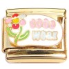 CT8952 Good Work Goldtone Base Italian Charm