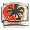 CT8957 Palm Tree Silhouette Italian Charm