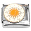 CT8967 Zodiac Signs Sun Italian Charm