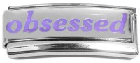 CT8976 Obsessed Purple Superlink Italian Charm