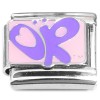CT8979 Butterfly O R Italian Charm
