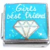 CT9779 Girls Best Friend Italian Charm