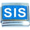 CT9781 Sis Blue Italian Charm