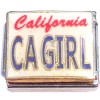 CT9785 California Girl Italian Charm