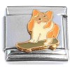 CT9921 Dog Skateboard Italian Charm