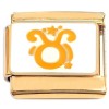 Taurus Zodiac Italian Charm on Gold