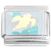 R3065 Flying Ghost Spooky Italian Charm