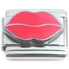 R312 Big Red Lips Kiss Italian Charm