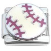 R426 Big Baseball Play Ball Italian Charm