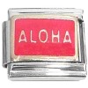 R840red Aloha Red Background Italian Charm