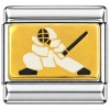 T3157 Martial Arts or Fencing High Italian Charm