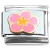 T460pink Cute Pink Flower Italian Charm