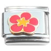 T460red Cute Red Flower Italian Charm