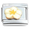 T460white Cute White Flower Italian Charm