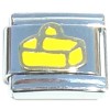 T5000yellow Basket Yellow Italian Charm