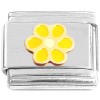T503yellow Cute Little Yellow Flower Italian Charm