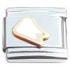 T511 White Tooth Dentist or Dental Hygienist Italian Charm