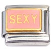 T643pink Sexy Nickname Pink Italian Charm