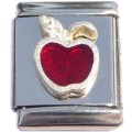 13mmHY1043 Apple 13mm Italian Charm