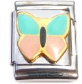 13mmT3085 Butterfly 13mm Italian Charm